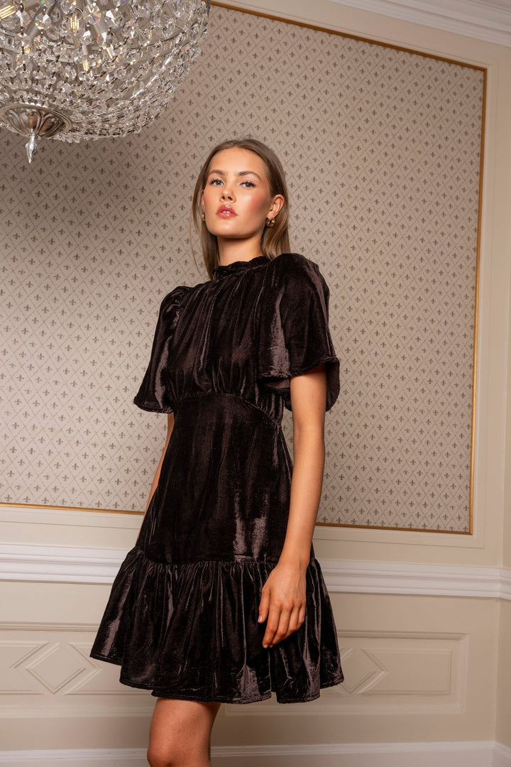Jolie Dress Velvet Toffee | Kjoler | Smuk - Dameklær på nett