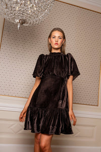 Jolie Dress Velvet Toffee