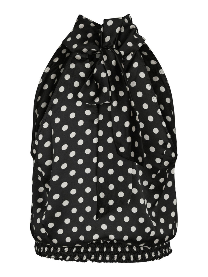 Jos Dot Top Black | Topper | Smuk