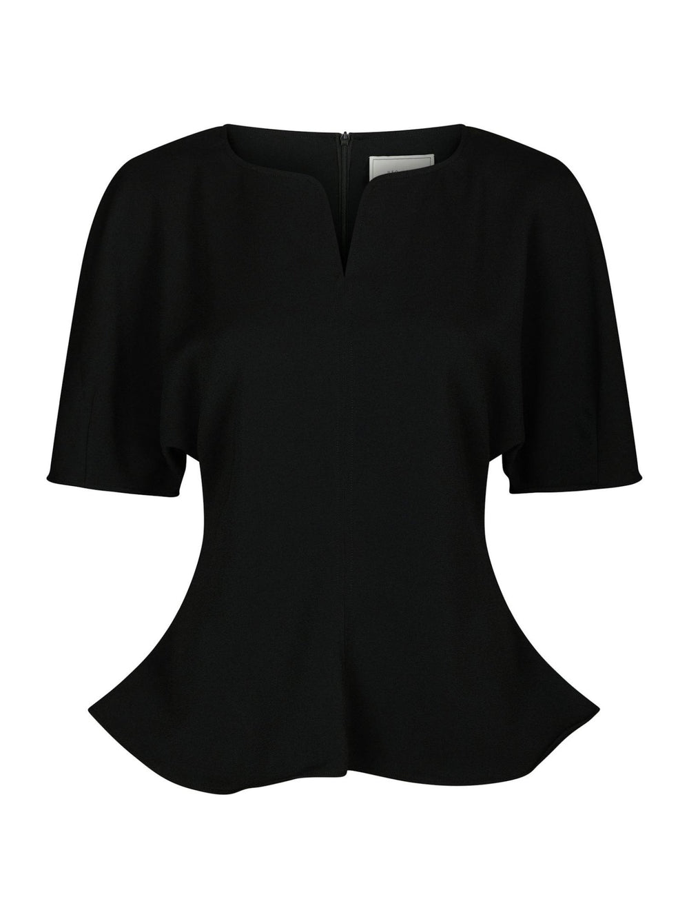 Josine Crepe Blouse Black | Skjorter og bluser | Smuk
