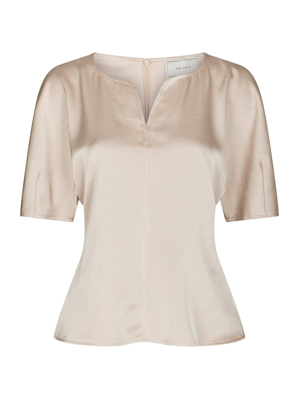 Josine Heavy Sateen Blouse Champagne | Skjorter og bluser | Smuk