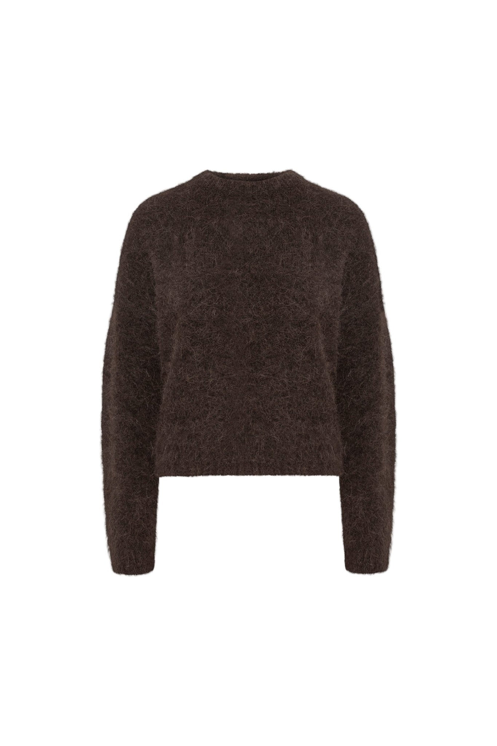 Joy Knit Dark Brown | Genser | Smuk - Dameklær på nett