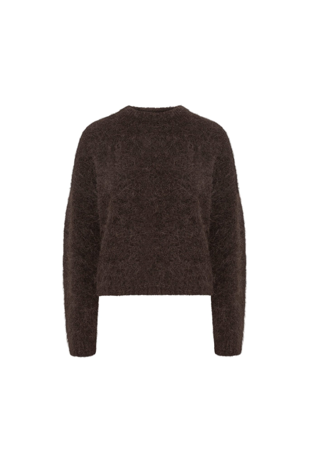 Joy Knit Dark Brown | Genser | Smuk - Dameklær på nett