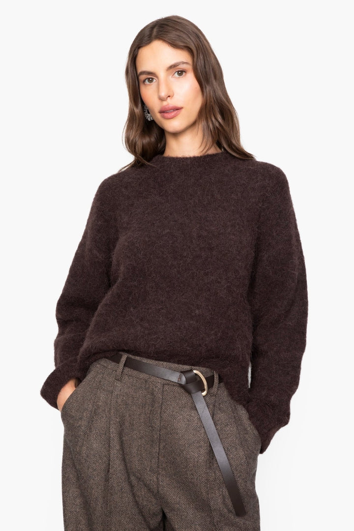 Joy Knit Dark Brown | Genser | Smuk - Dameklær på nett