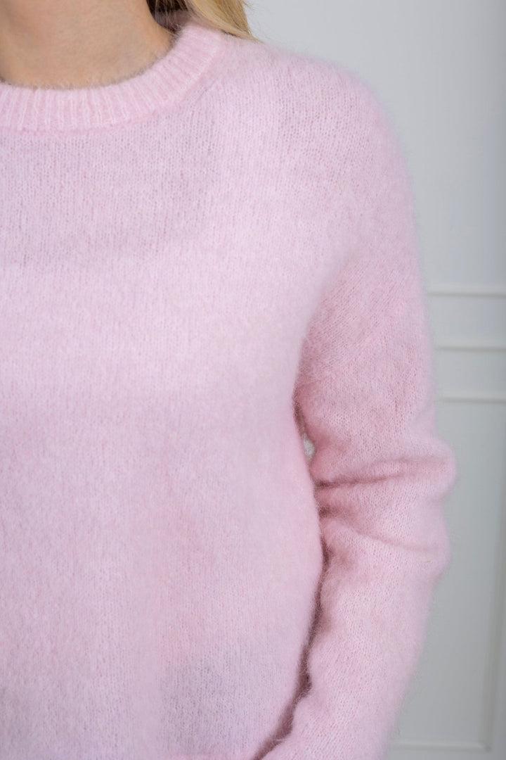 Joy Knit Light Pink | Genser | Smuk - Dameklær på nett