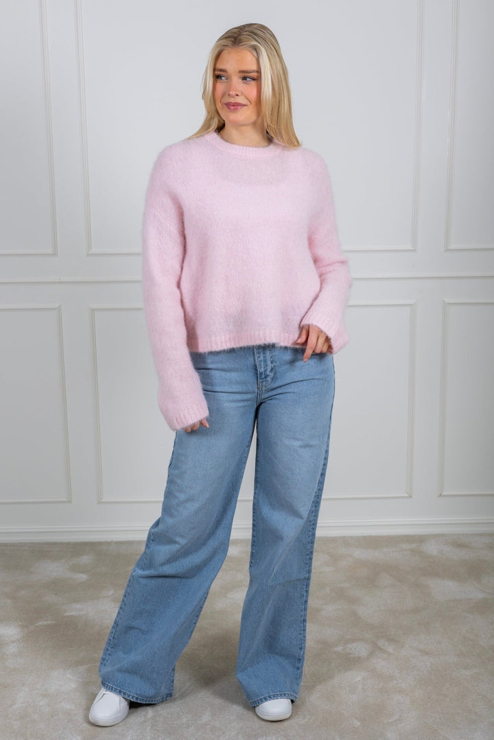 Joy Knit Light Pink | Genser | Smuk - Dameklær på nett