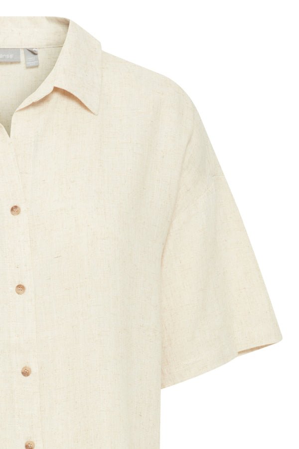 Juna Sh 1 Birch Melange | Skjorter og bluser | Smuk - Dameklær på nett
