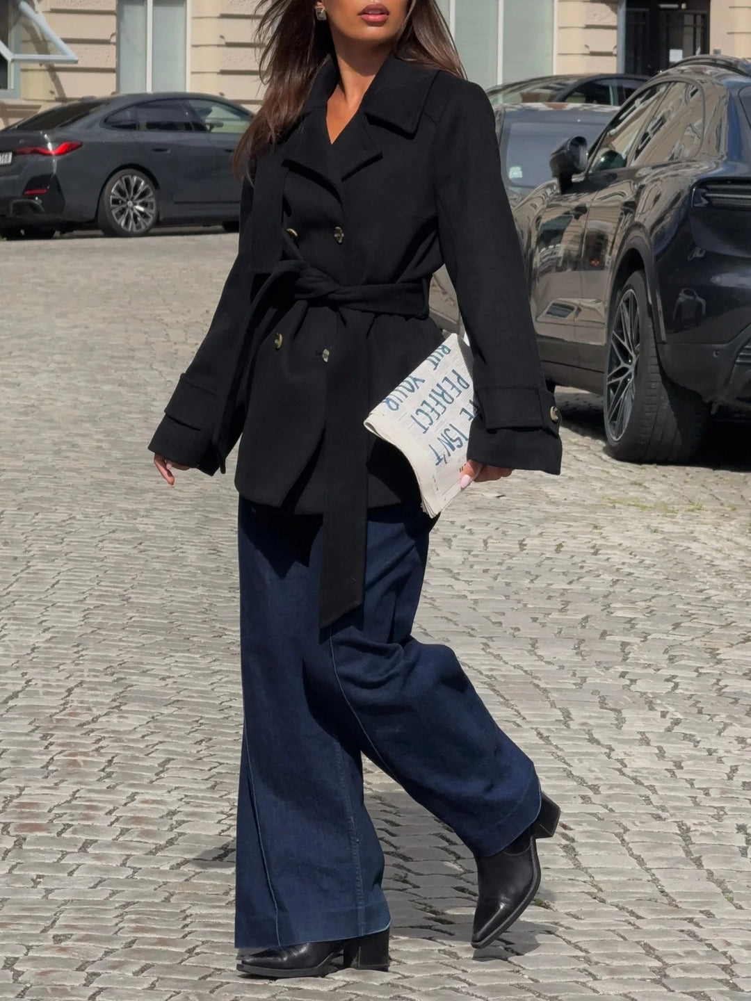 June Wool Jacket Black | Yttertøy | Smuk
