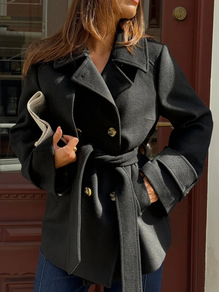 June Wool Jacket Black | Yttertøy | Smuk