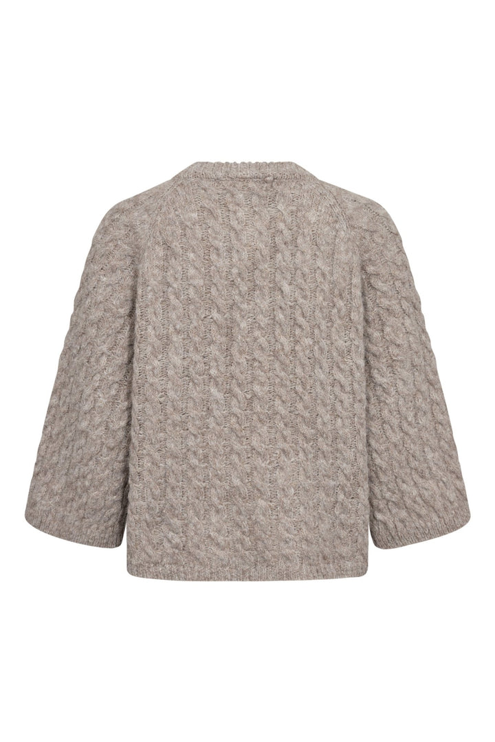 Kabba New Knit Cardigan Light Brown | Genser | Smuk