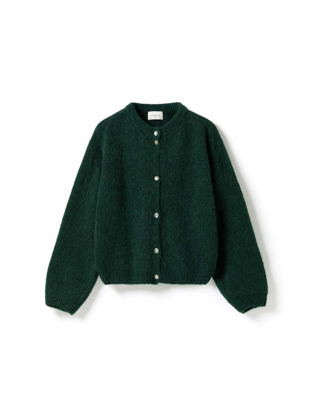 Kae Knit Cardigan Bottle Green | Genser | Smuk