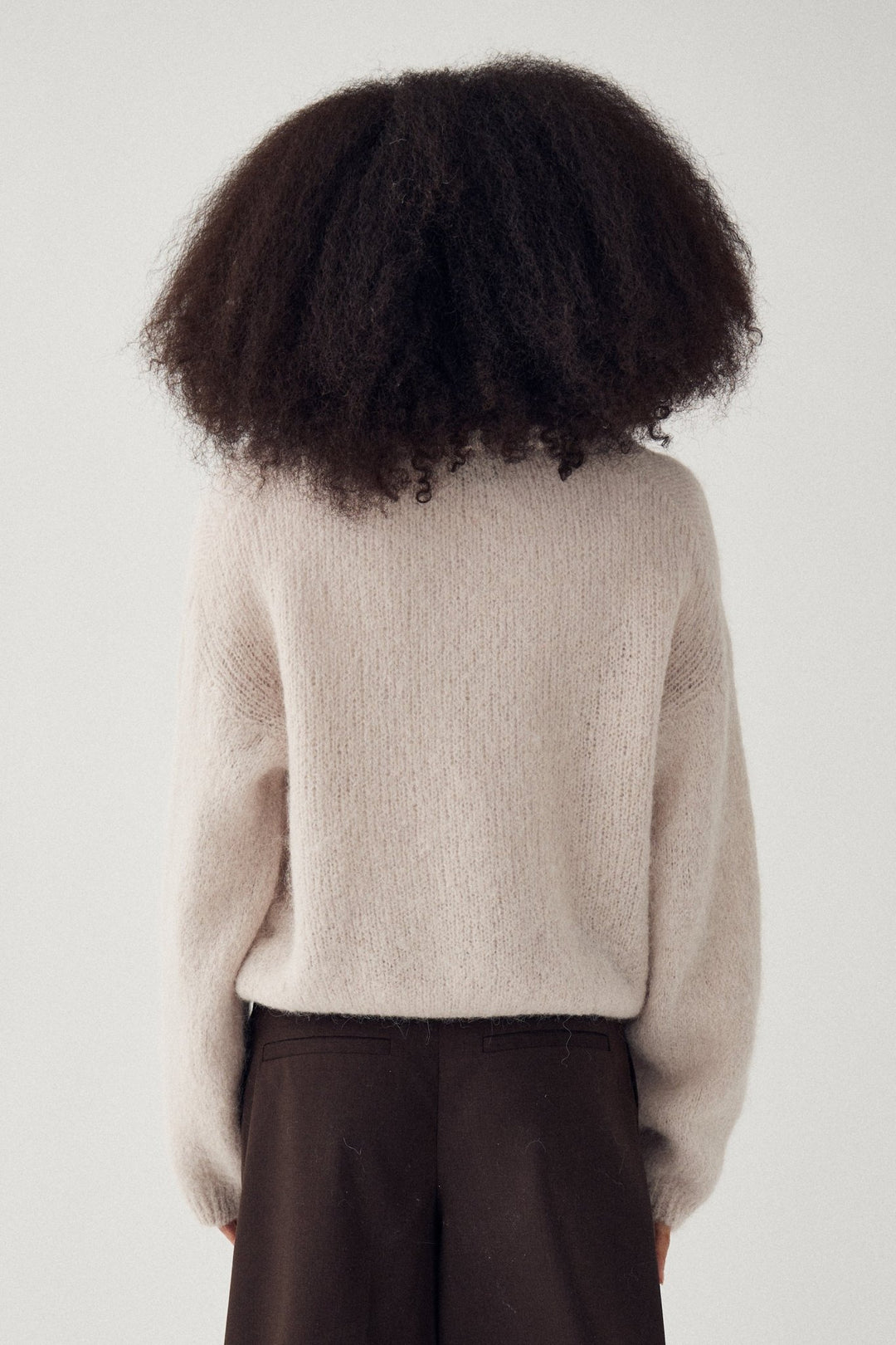 Kae Knit Cardigan Oyster | Genser | Smuk
