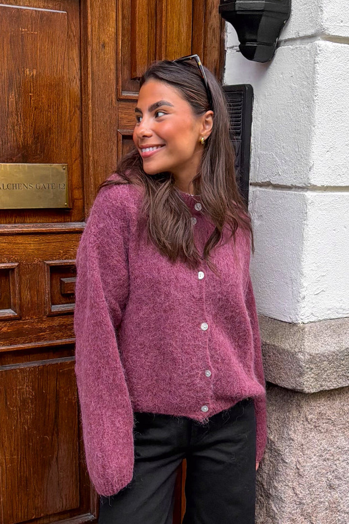 Kae Knit Cardigan Rust | Genser | Smuk