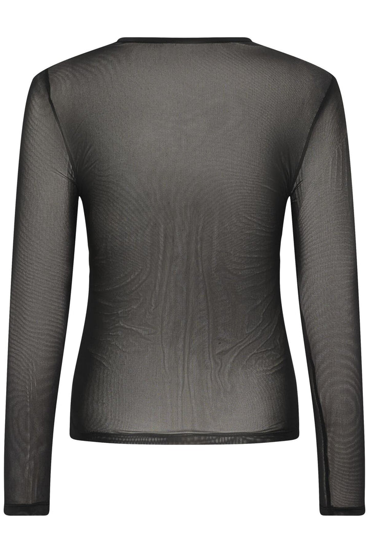 Kaiaiw Ls Tshirt Black | Topper | Smuk - Dameklær på nett