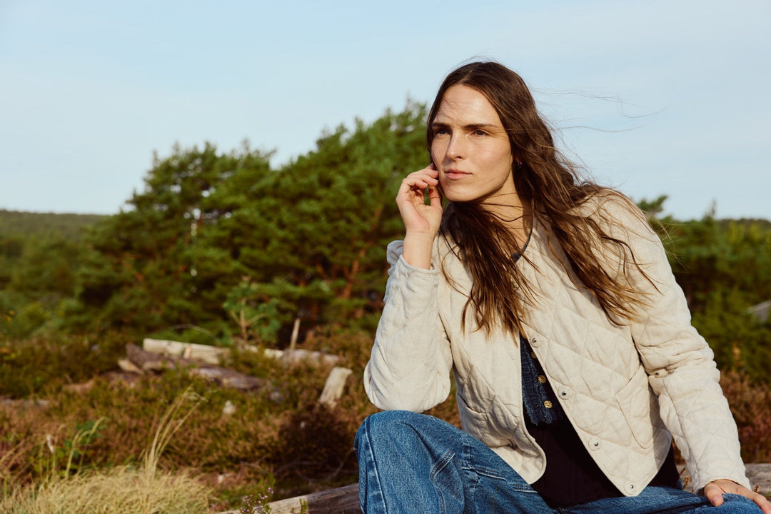 Kairo Jacket Natural Linen | Yttertøy | Smuk