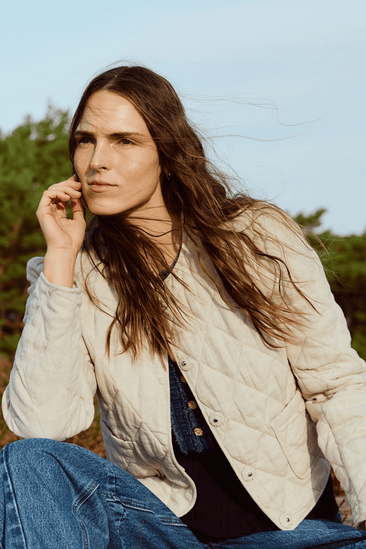 Kairo Jacket Natural Linen | Yttertøy | Smuk
