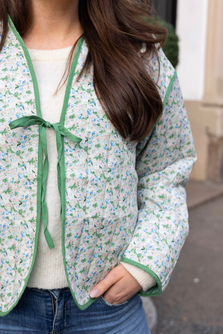 Kamela Jacket Rose/Blue | Yttertøy | Smuk - Dameklær på nett
