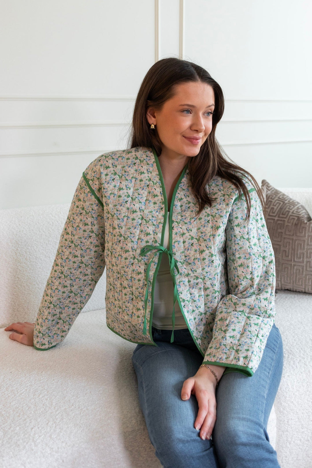 Kamela Jacket Rose/Blue | Yttertøy | Smuk - Dameklær på nett