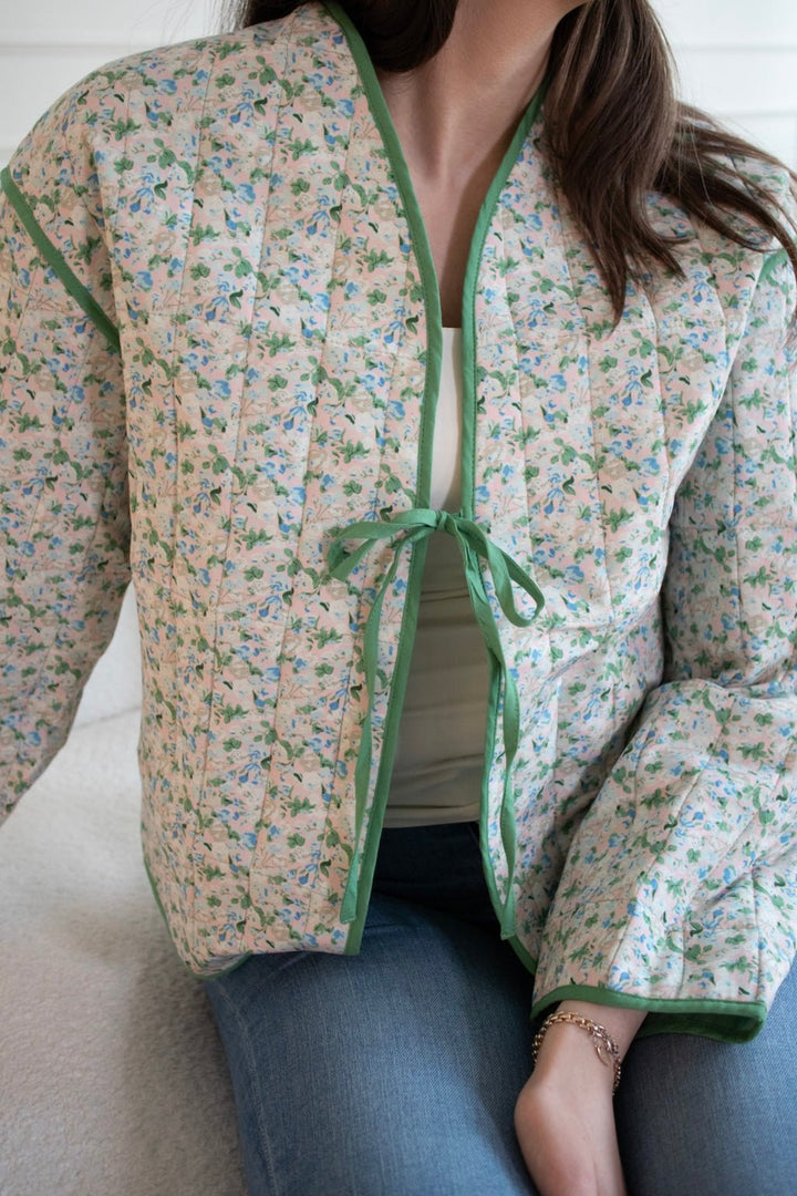 Kamela Jacket Rose/Blue | Yttertøy | Smuk - Dameklær på nett