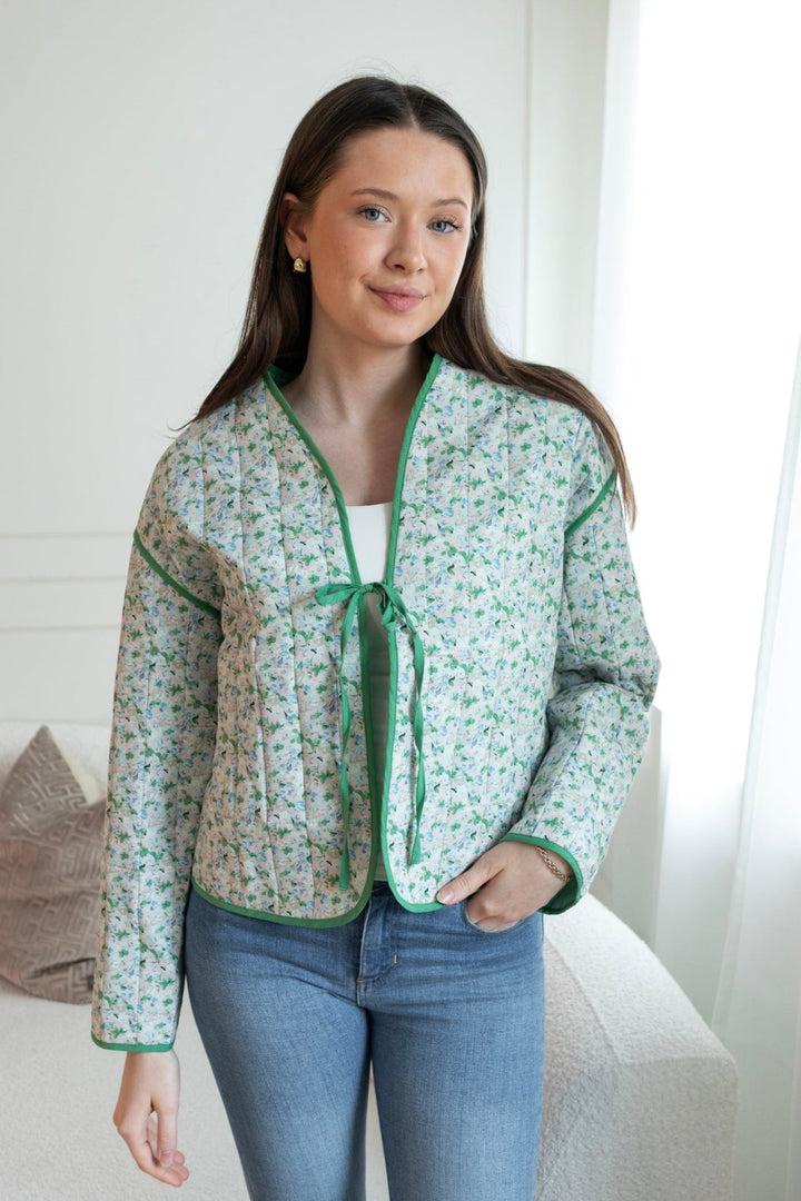 Kamela Jacket Rose/Blue | Yttertøy | Smuk - Dameklær på nett