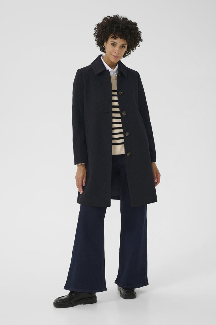 Kamillas Outerwear Dark Navy | Yttertøy | Smuk - Dameklær på nett