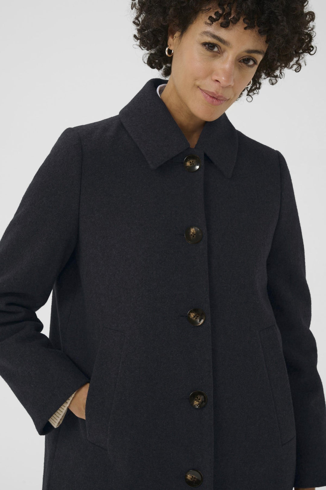 Kamillas Outerwear Dark Navy | Yttertøy | Smuk - Dameklær på nett