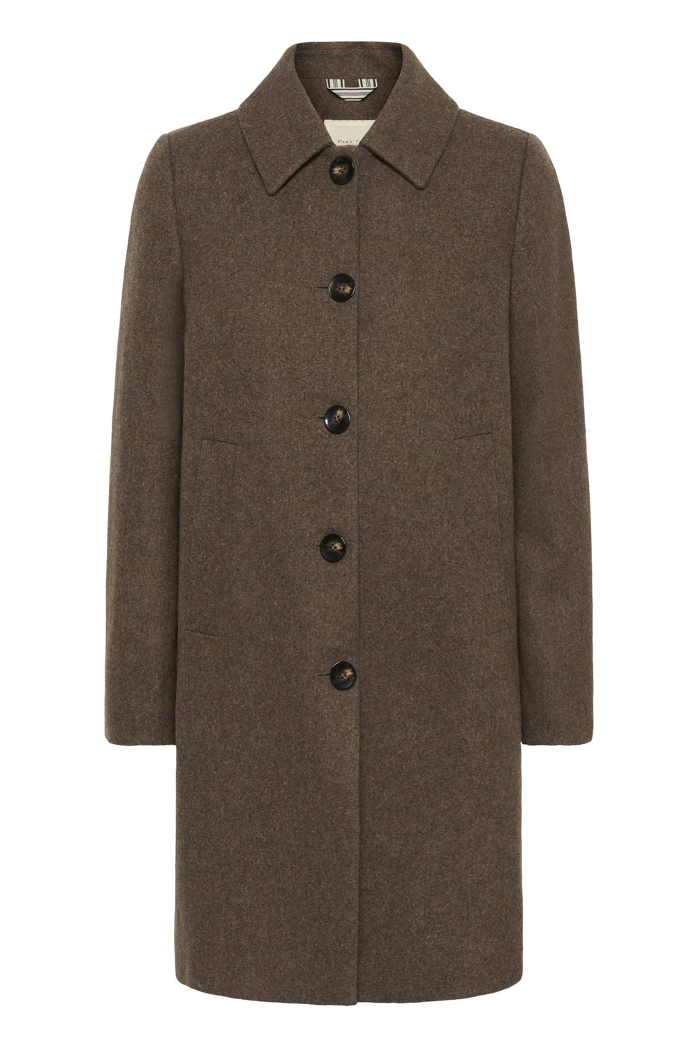 Kamillas Outerwear Dark Walnut Melange | Yttertøy | Smuk