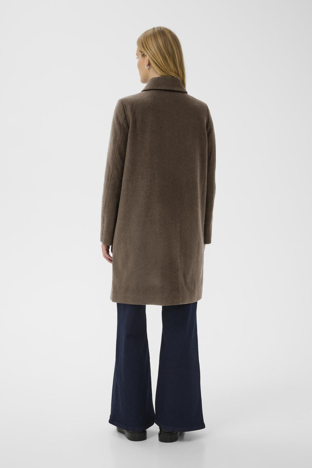 Kamillas Outerwear Dark Walnut Melange | Yttertøy | Smuk - Dameklær på nett