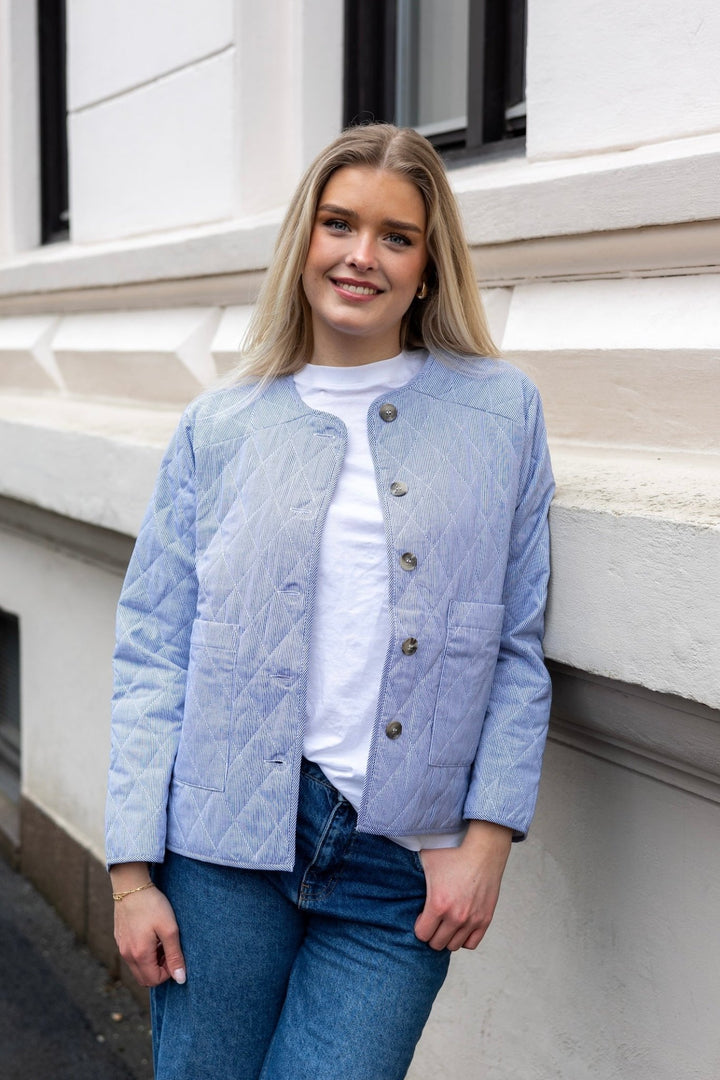 Kammy Jacket Navy | Yttertøy | Smuk - Dameklær på nett