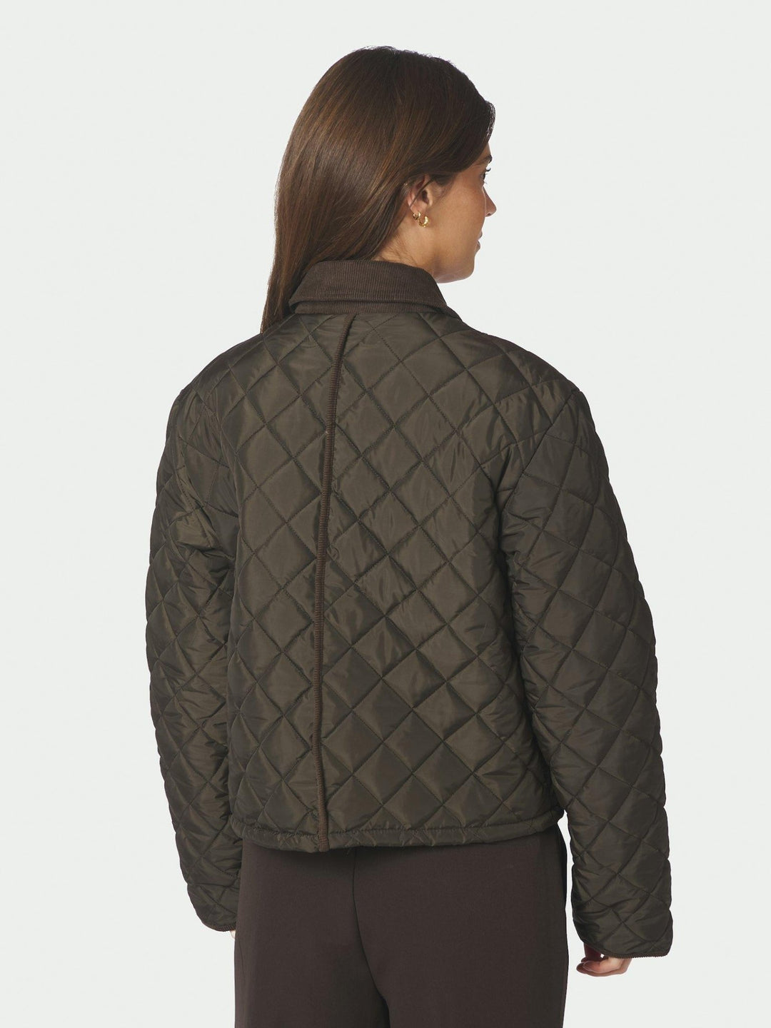 Kanya Quilt Jacket Khaki | Yttertøy | Smuk