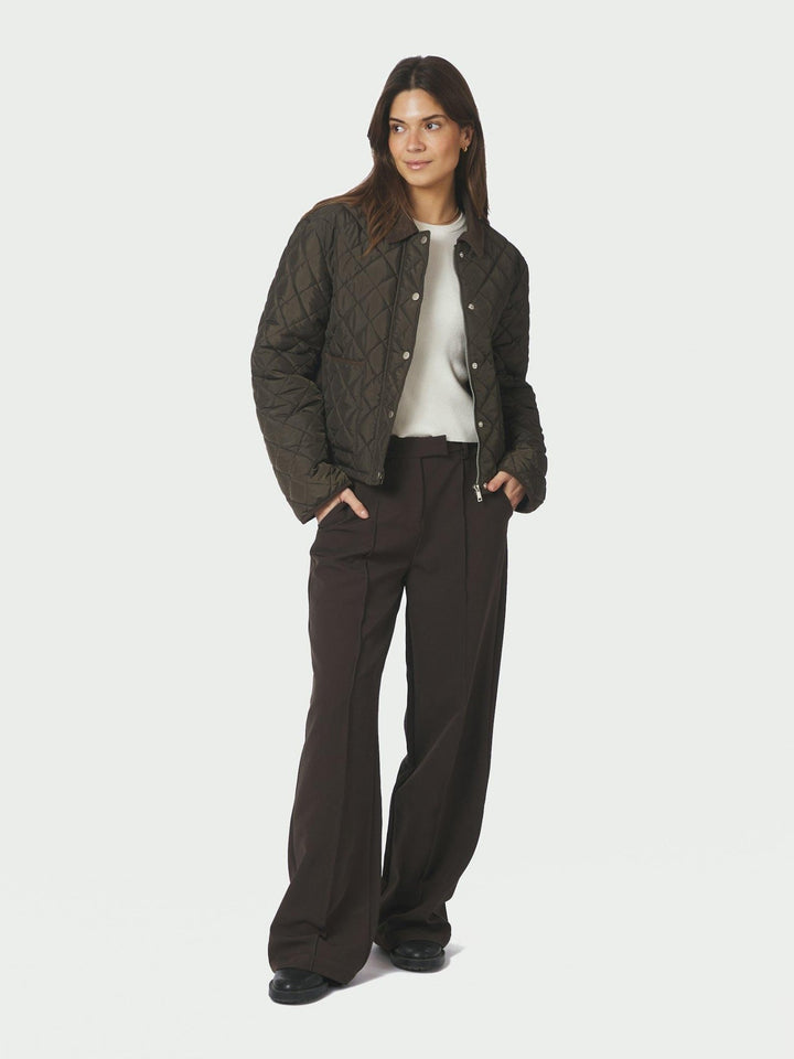 Kanya Quilt Jacket Khaki | Yttertøy | Smuk