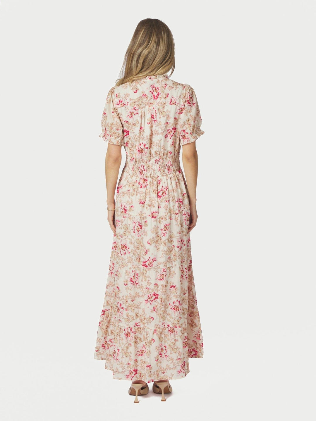 Kanza Flower Rose Dress Rose | Kjoler | Smuk