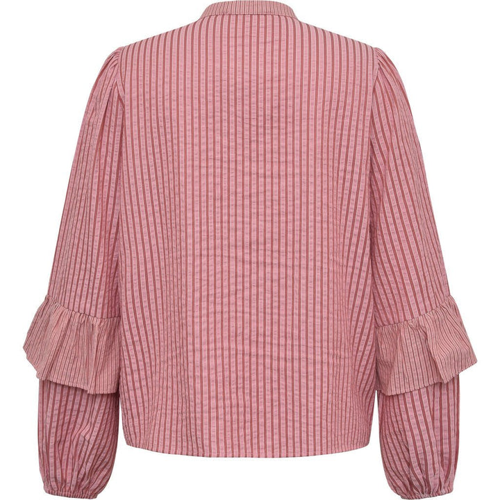 Karin Blouse Rose/Red | Skjorter og bluser | Smuk - Dameklær på nett