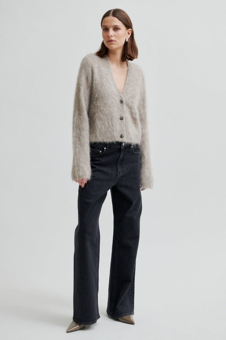 Karla Knit Cardigan Pumice Stone | Genser | Smuk - Dameklær på nett