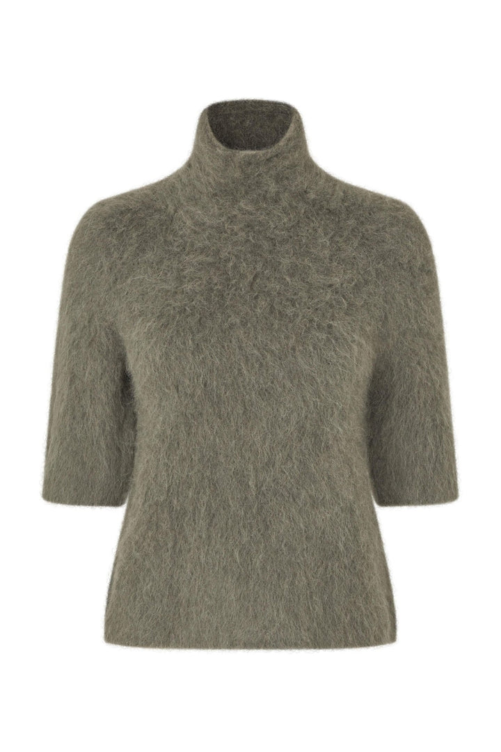 Karla Knit Ss Olive | Genser | Smuk
