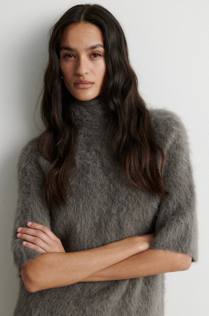 Karla Knit Ss Olive | Genser | Smuk
