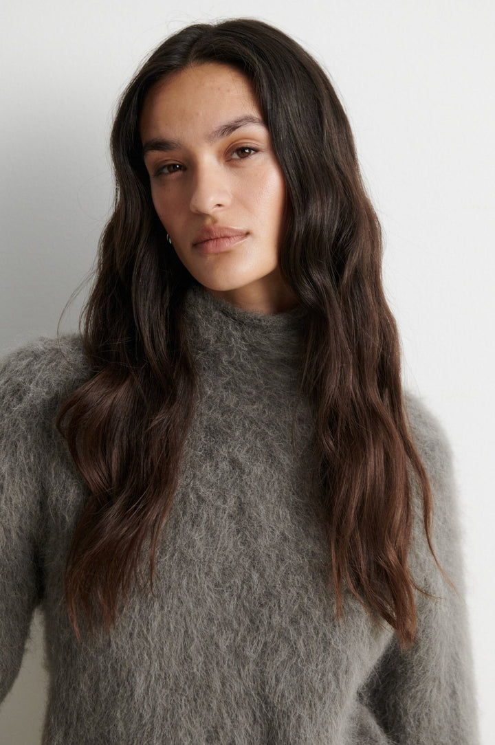 Karla Knit Ss Olive | Genser | Smuk