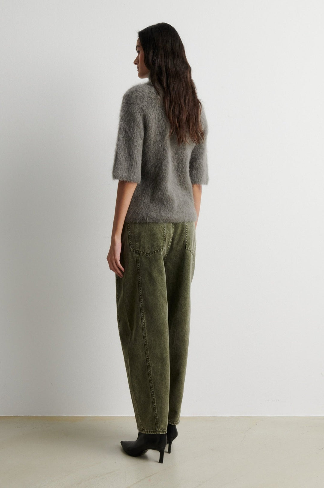 Karla Knit Ss Olive | Genser | Smuk