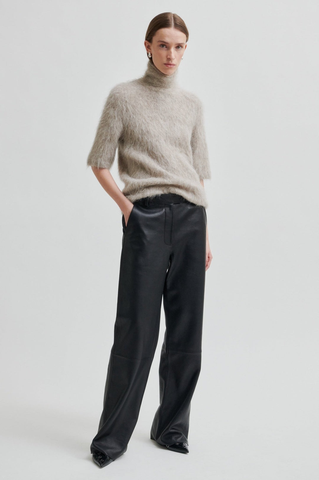 Karla Knit Ss Pumice Stone | Genser | Smuk - Dameklær på nett