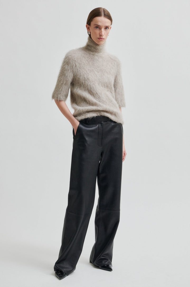 Karla Knit Ss Pumice Stone | Genser | Smuk - Dameklær på nett