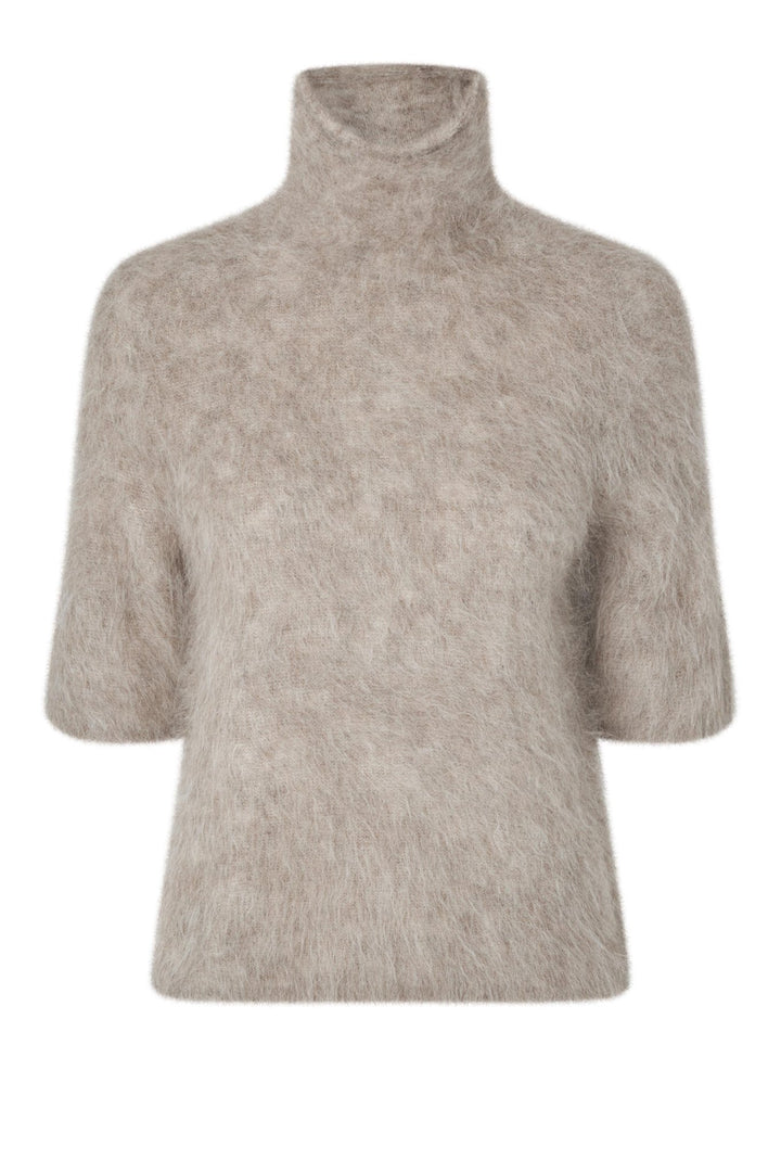 Karla Knit Ss Pumice Stone | Genser | Smuk - Dameklær på nett