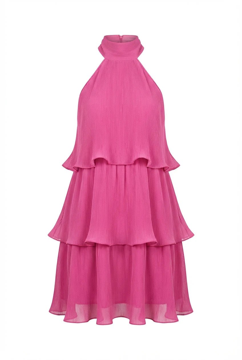 Karmen Dress Fuchsia Pink | Kjoler | Smuk