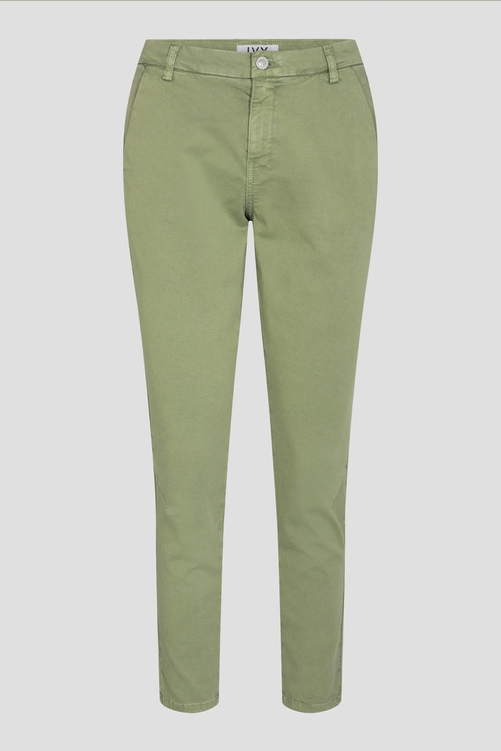 Karmey Chino Color Festival Green | Bukser | Smuk - Dameklær på nett