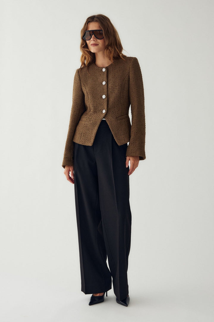 Kasaundra Ls Blazer Breen | Blazer | Smuk