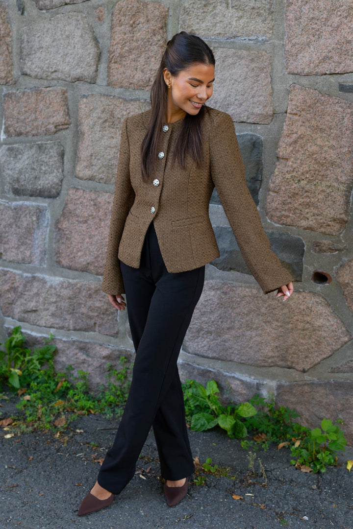 Kasaundra Ls Blazer Breen | Blazer | Smuk