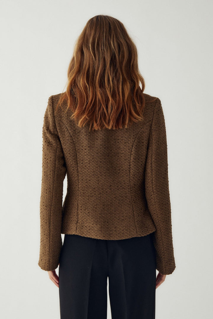 Kasaundra Ls Blazer Breen | Blazer | Smuk
