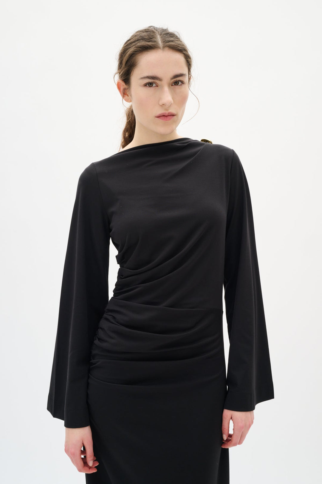 Kaseyiw Long Dress Black | Kjoler | Smuk - Dameklær på nett