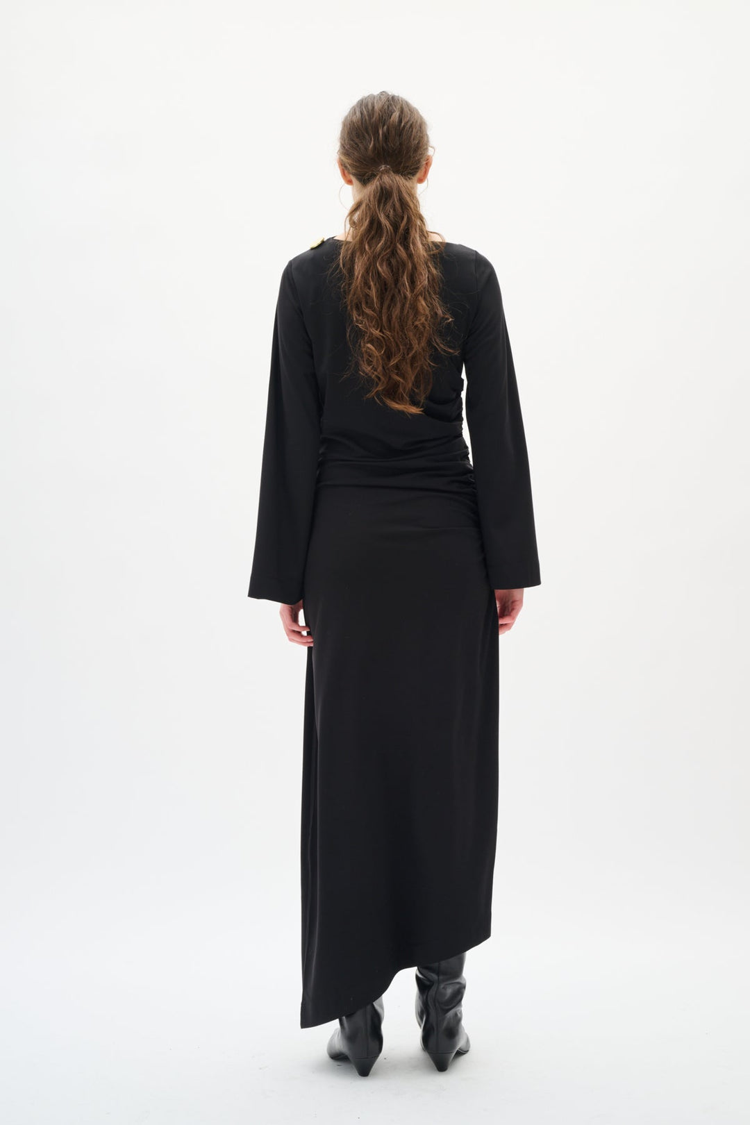 Kaseyiw Long Dress Black | Kjoler | Smuk - Dameklær på nett