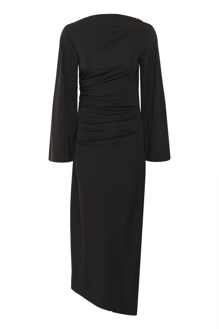 Kaseyiw Long Dress Black | Kjoler | Smuk - Dameklær på nett
