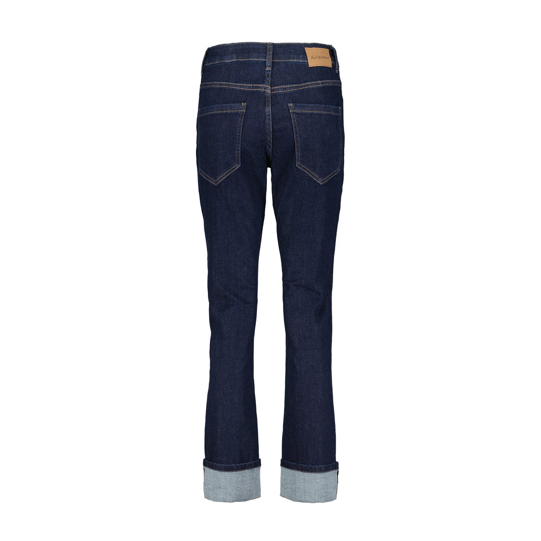Kate Dark Blue & Turnup Darkblue | Bukser | Smuk - Dameklær på nett